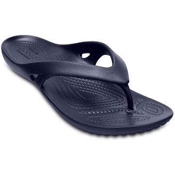 Crocs Kadee II Flip Szandál Női Sötétkék | HU 0526YXFU